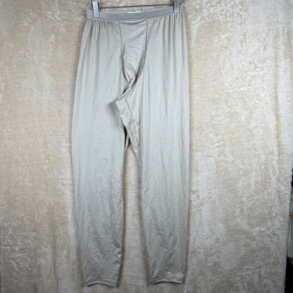 Polartec Mens Silkweight Drawers‎ Tan Thermal Base Layer Pants Medium Regular